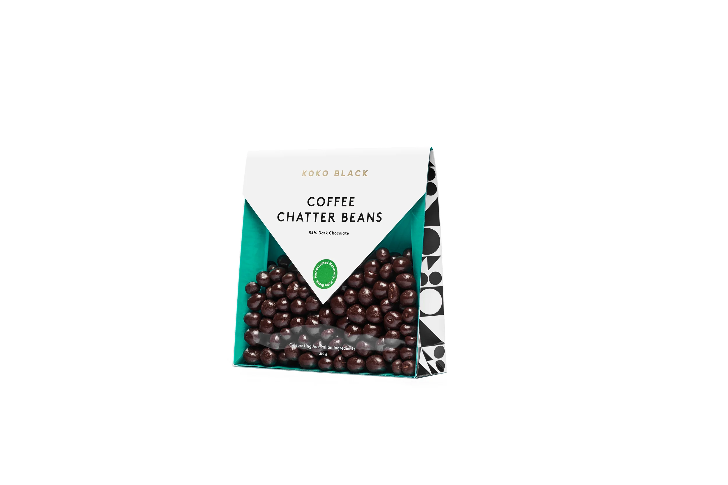 Coffee Chatter Beans 200g | Dark Chocolate - Image 2