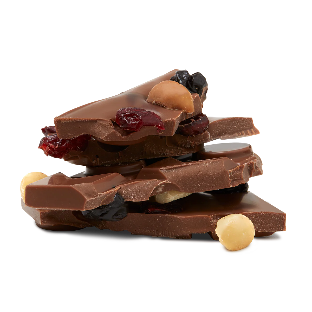 Cranberry Macadamia & Cherry | Milk Chocolate Block - Image 6