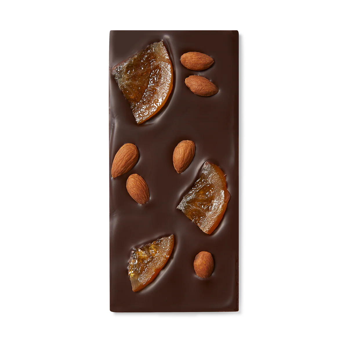 Dark Zesty Orange & Almond | Dark Chocolate Block - Image 4