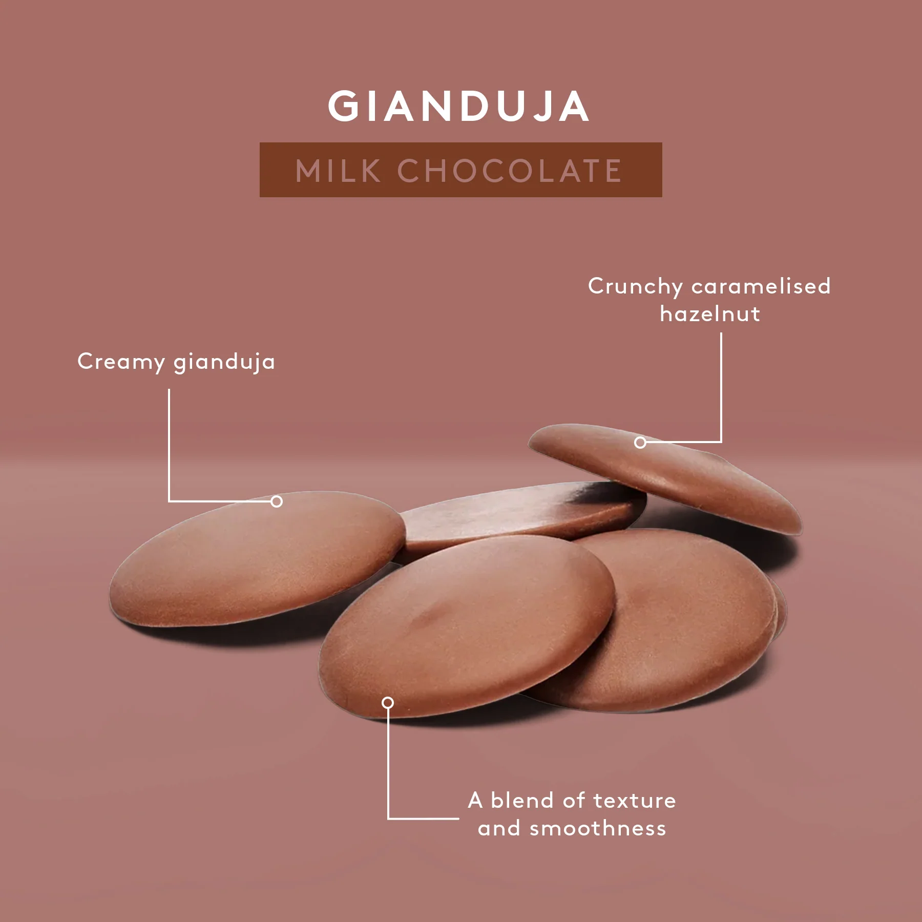 Gianduja Dotties 100g | Milk Chocolate - Image 3