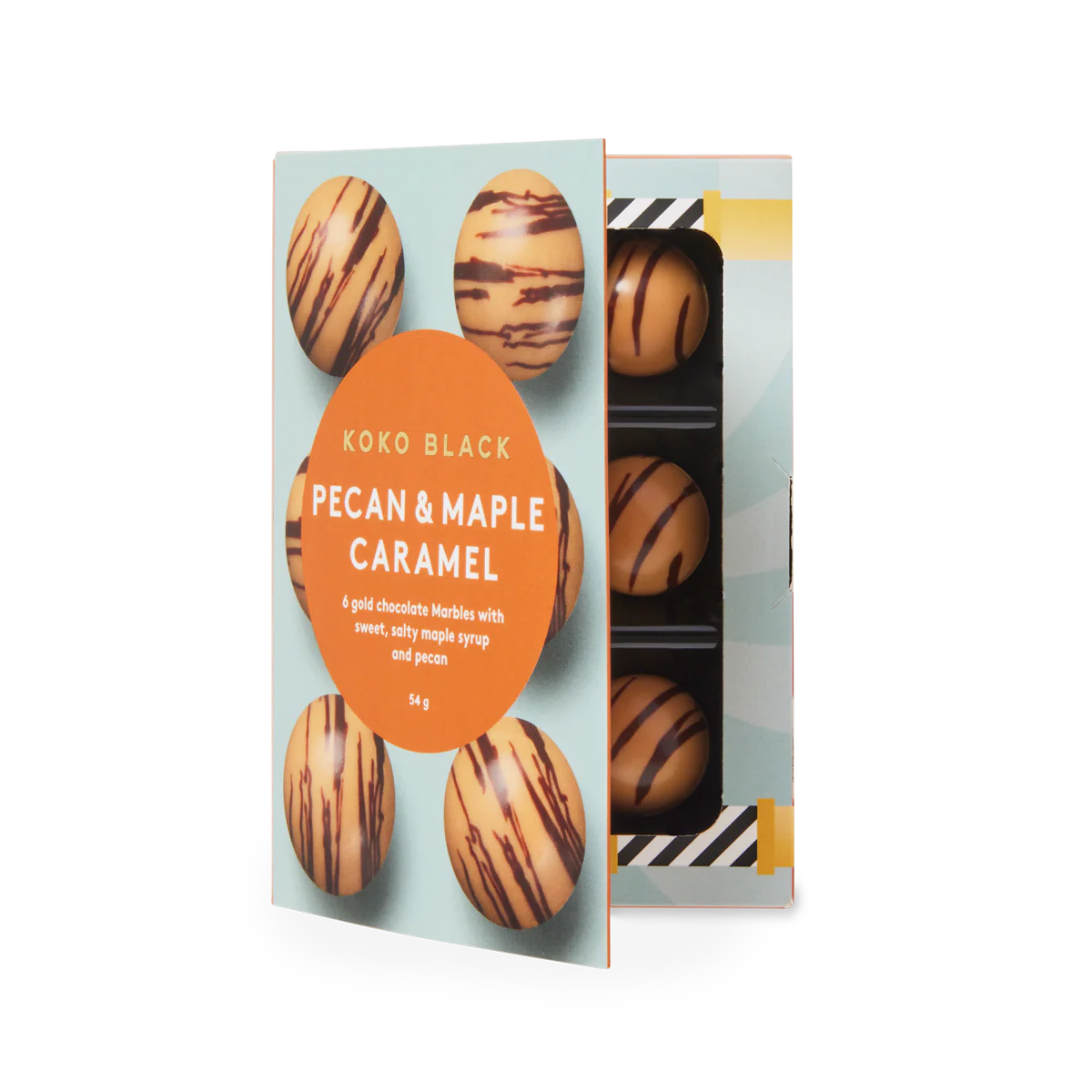 Pecan & Maple Caramel Marbles | Gold Chocolate - Image 5