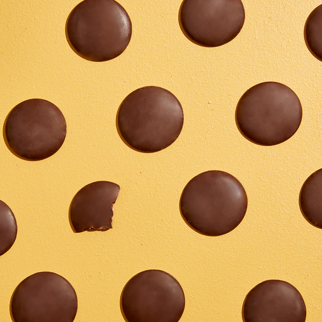 Peppermint Dotties 100g | Dark Chocolate - Image 2