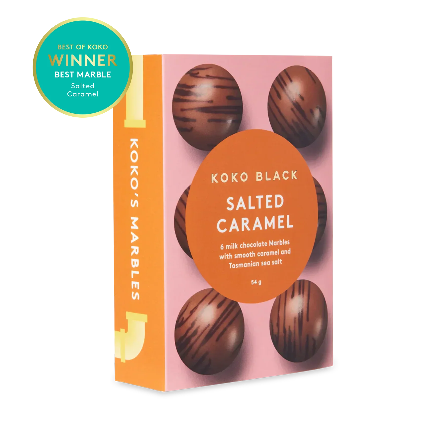 Salted Caramel Marbles | Milk Chocolate