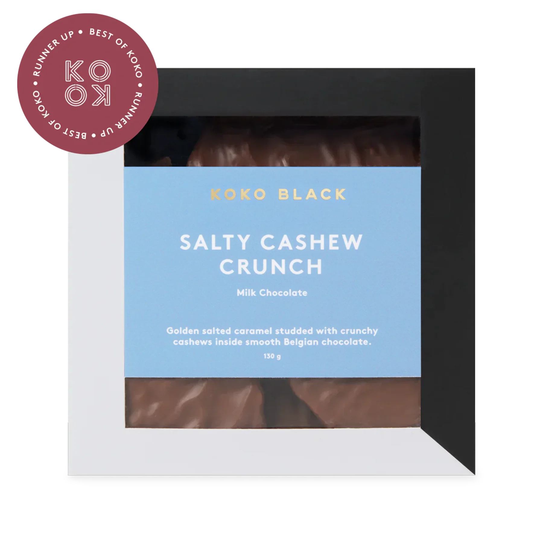 Salty Cashew Crunch 130g | Milk Chocolate
