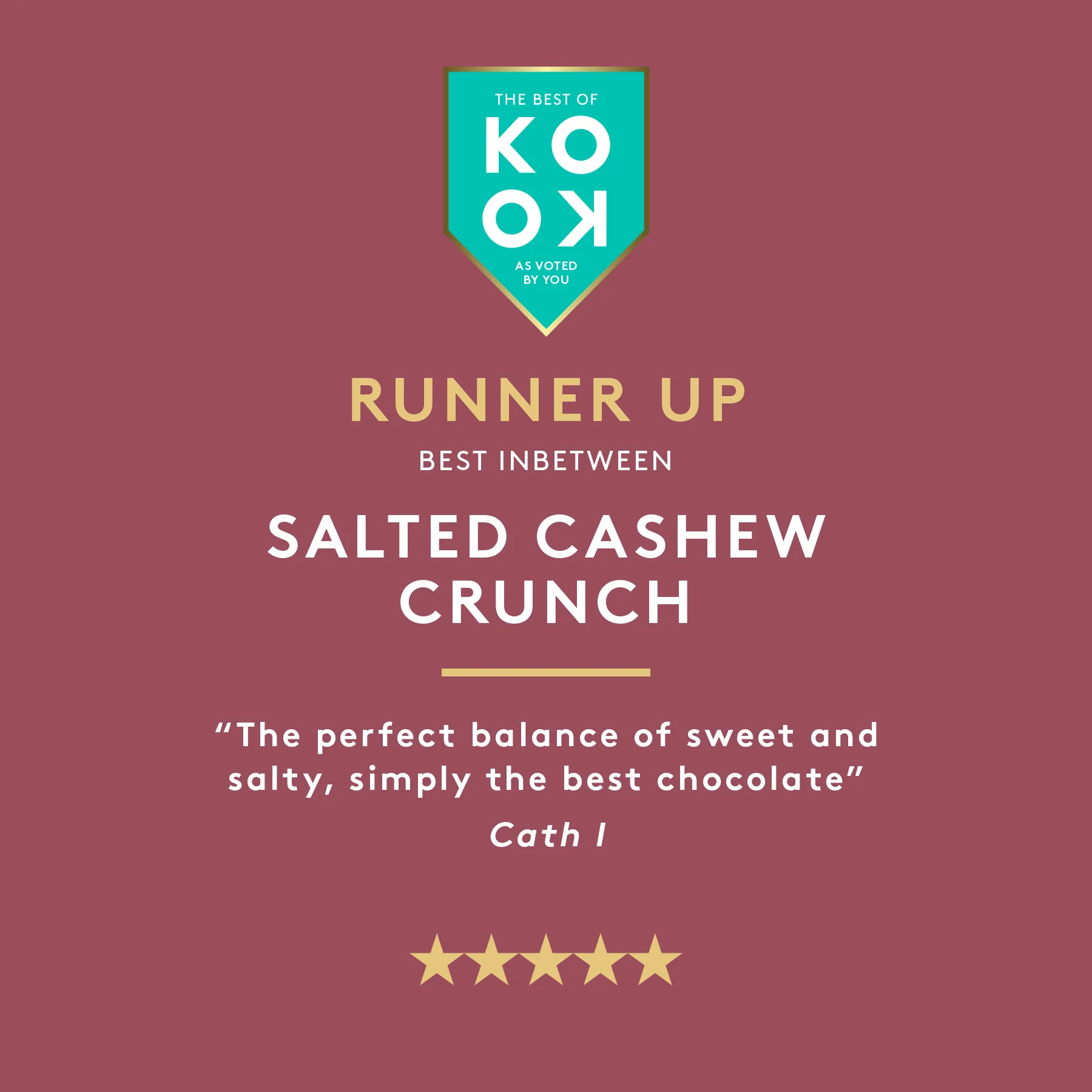 Salty Cashew Crunch | Milk Chocolate - Image 2