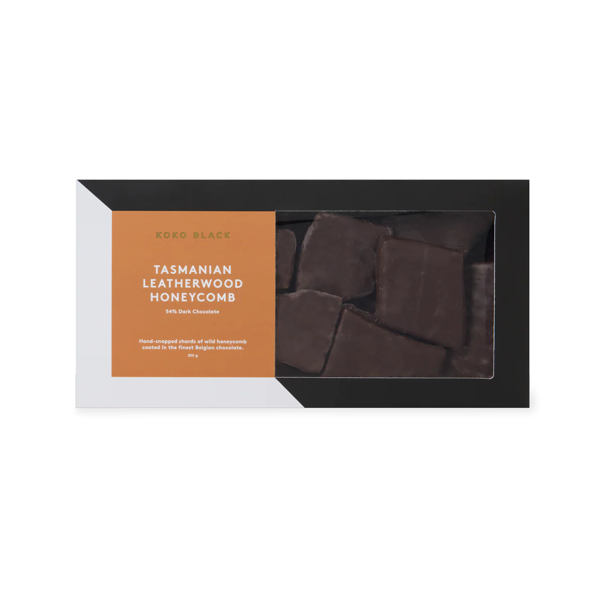 Tasmanian Leatherwood Honeycomb 250g | Dark Chocolate