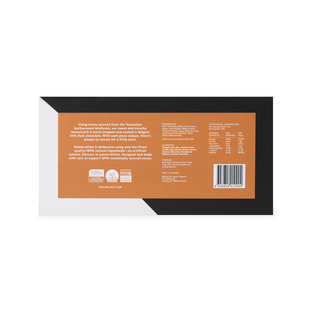 Tasmanian Leatherwood Honeycomb 250g | Dark Chocolate - Image 3