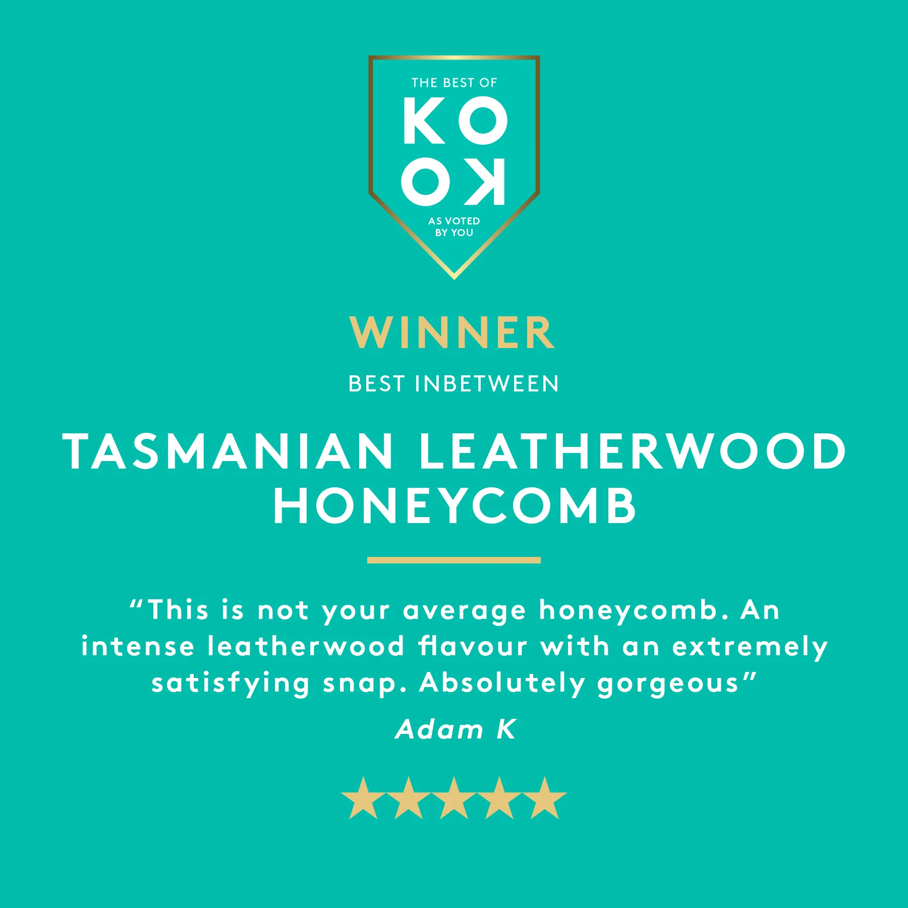 Tasmanian Leatherwood Honeycomb | Dark Chocolate - Image 2