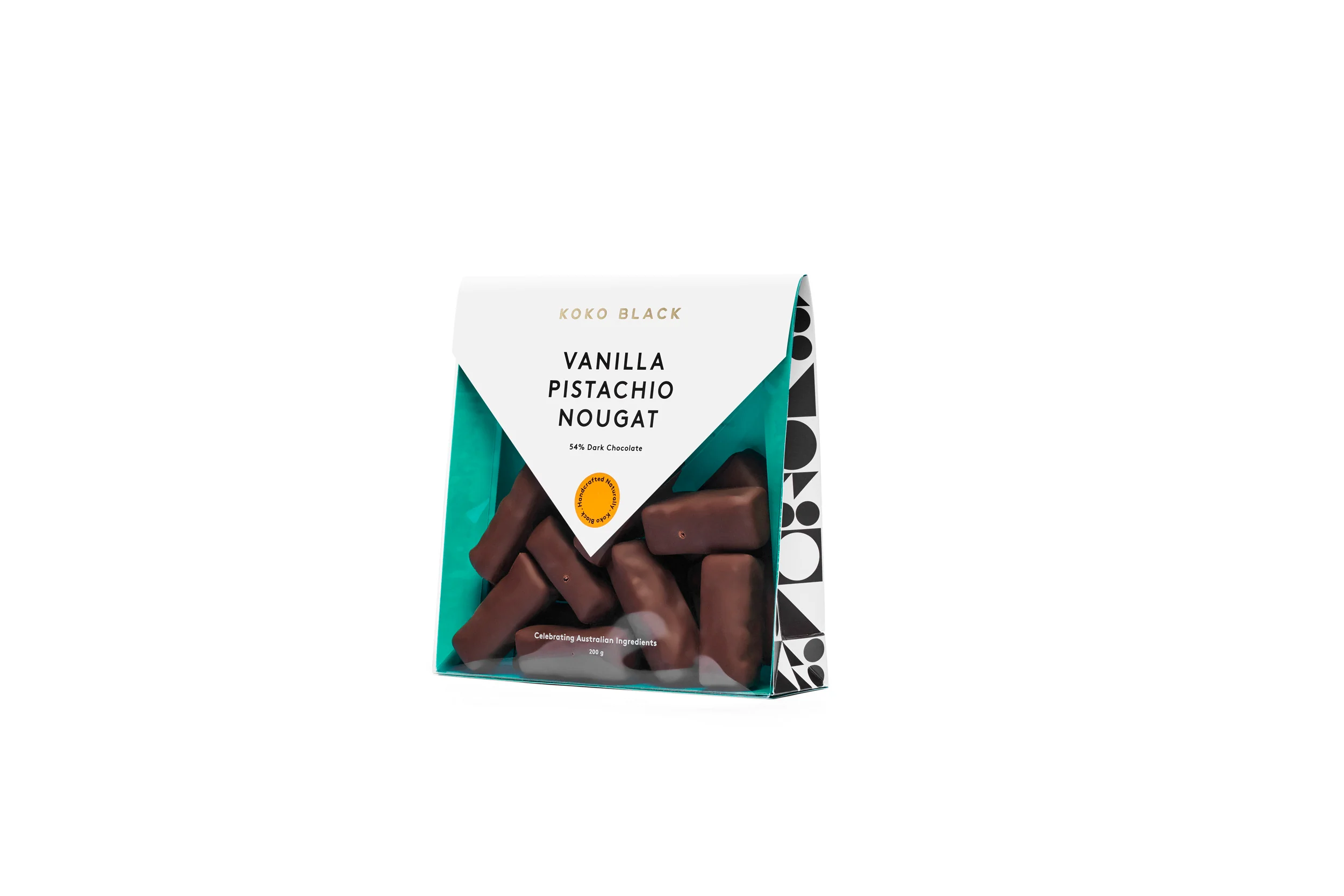 Vanilla Pistachio Nougat 200g | Dark Chocolate - Image 3
