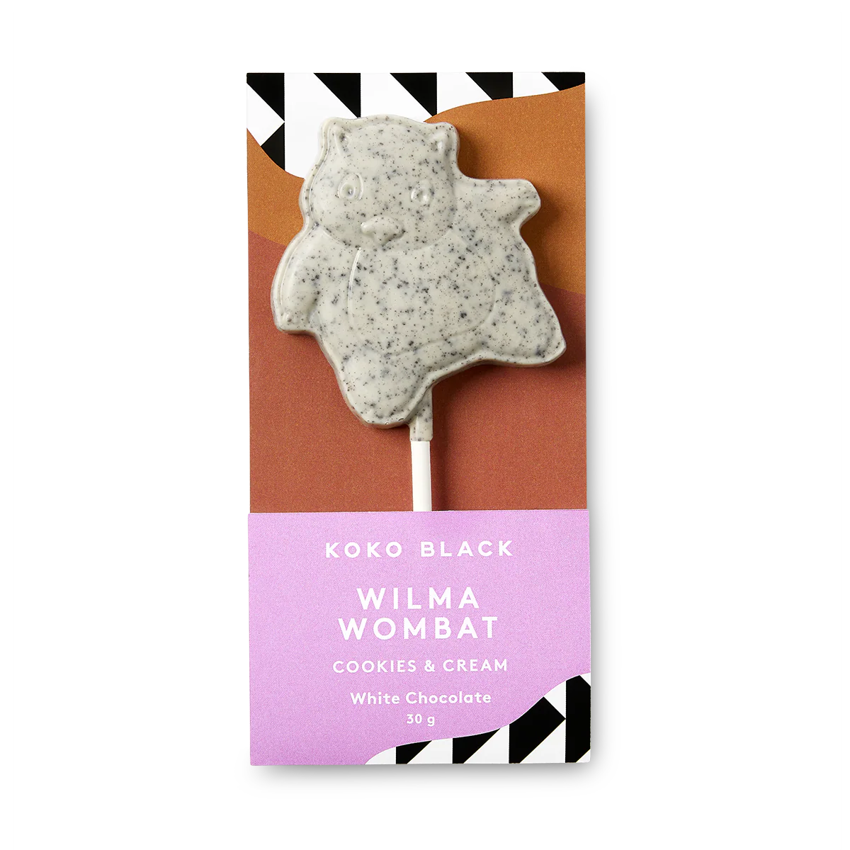 Wilma Wombat Pop Cookies & Cream | White Chocolate - Image 2